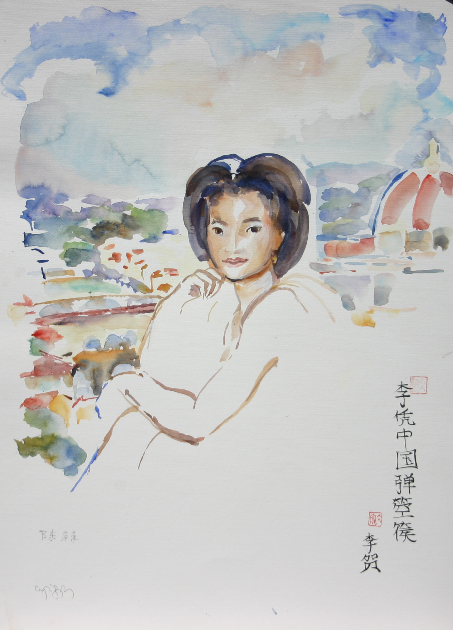 chen ping ping am Piazzale.jpg